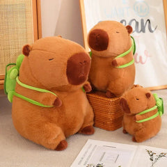 25-55CM Kapibala Capybara Plush Toy Internet Celebrity Capybara Jun Doll