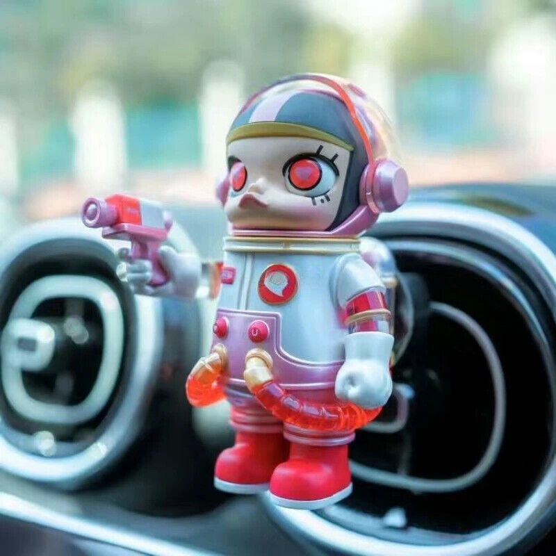 Car Decorative Air Conditioner Outlet Clip Air Outlet Ornaments Molly Astronaut