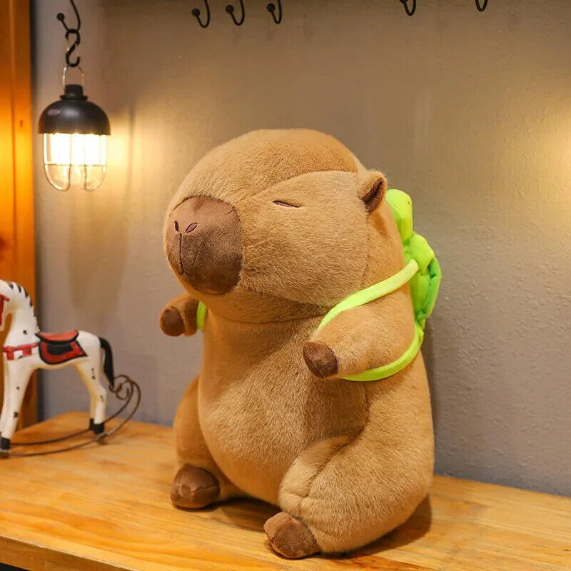 25-55CM Kapibala Capybara Plush Toy Internet Celebrity Capybara Jun Doll