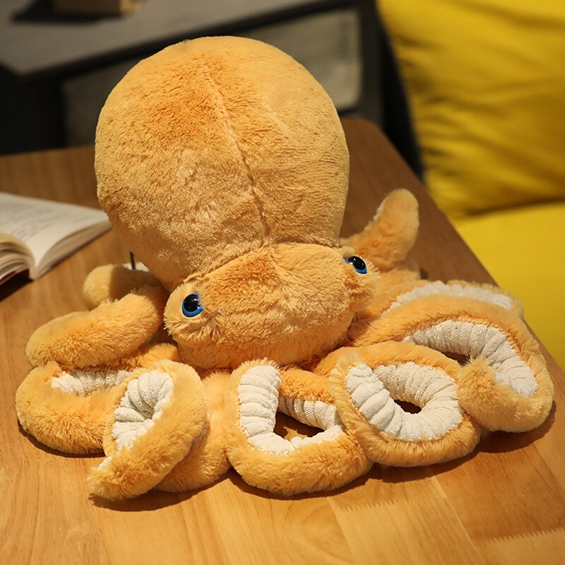 18-85cm Lovely Simulation Octopus Pendant Plush Stuffed Toy Soft Animal Home Accessories Cute Doll Children Christmas Gifts