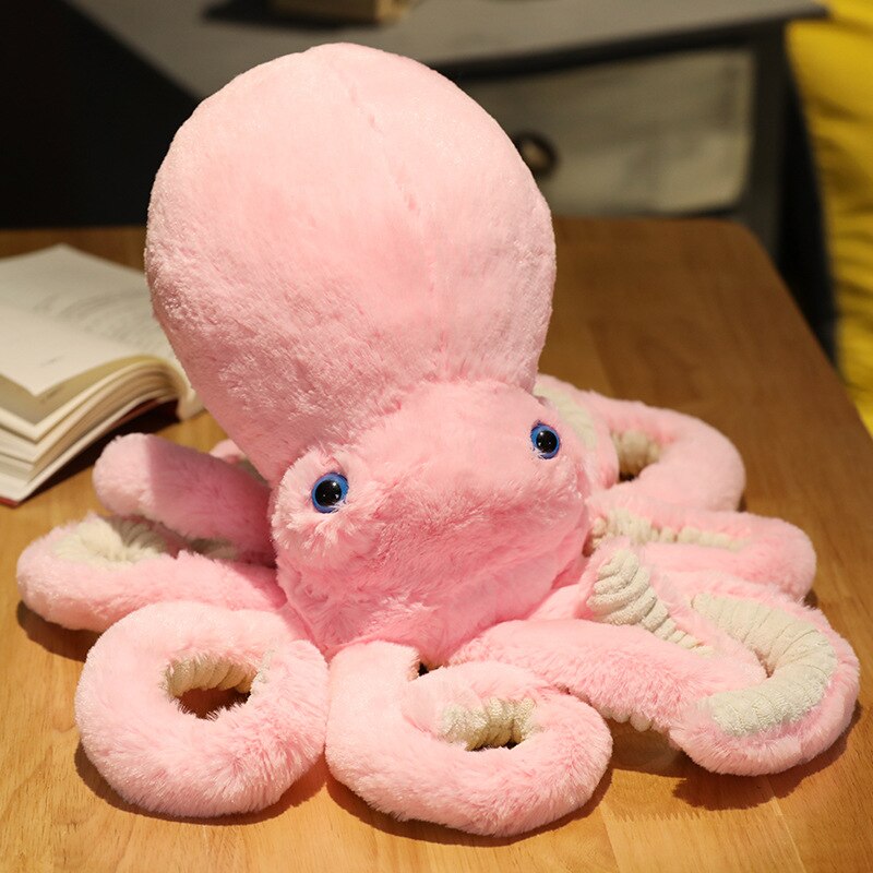 18-85cm Lovely Simulation Octopus Pendant Plush Stuffed Toy Soft Animal Home Accessories Cute Doll Children Christmas Gifts