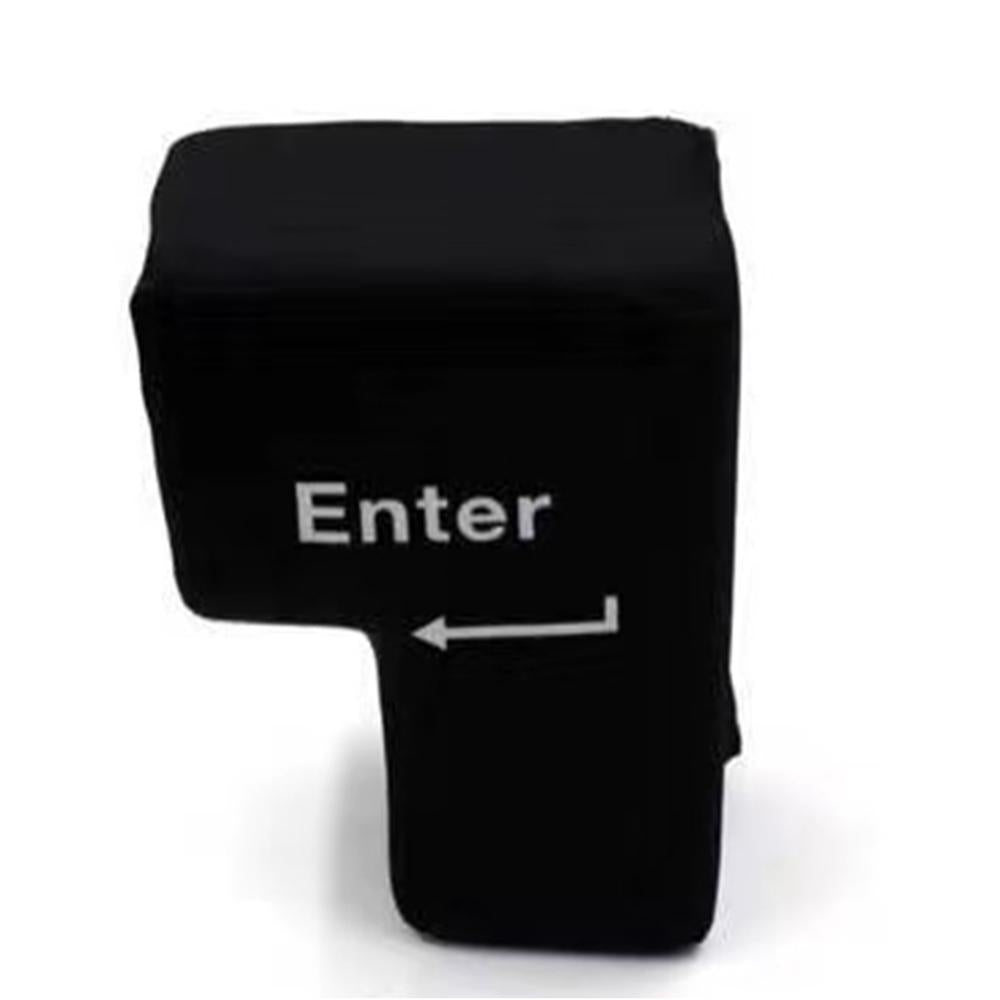 Big USB Enter Key Vent Pillow Soft Computer Button Return Key