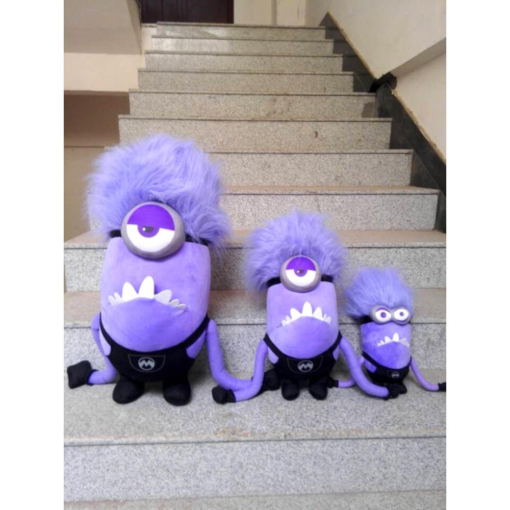 Despicable Me The Same Purple Little Yellow Man Plush Doll Fun Cute Anime Plush Toys