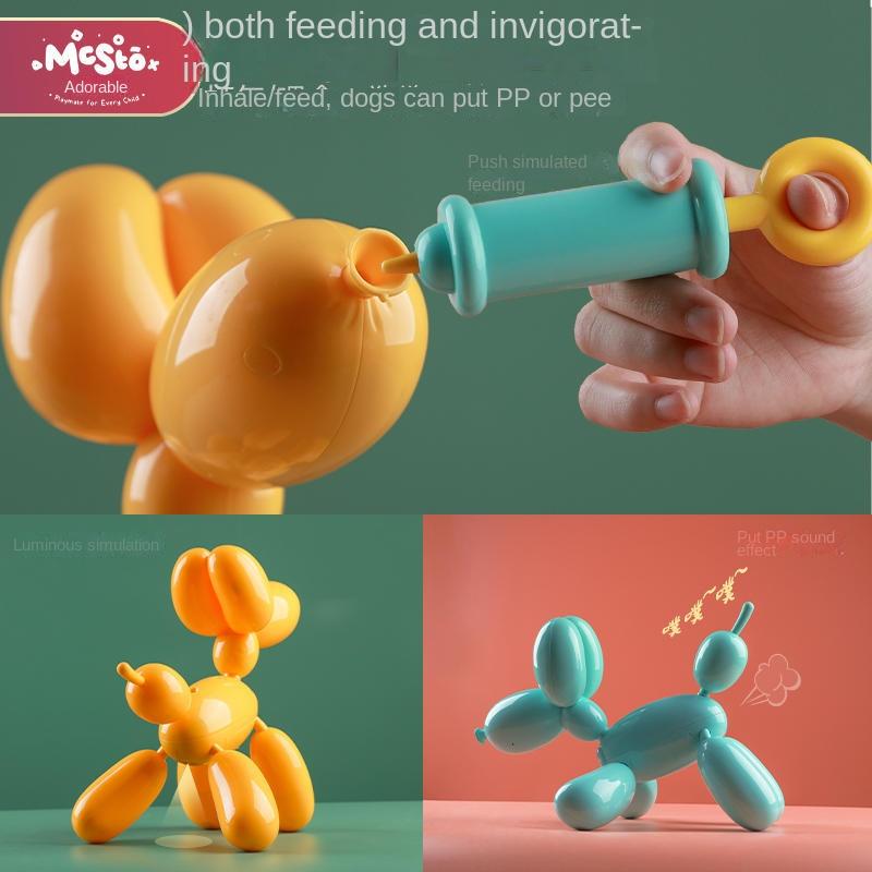 Intelligent Dog Machine Remote Control Electric Simulation Electronic Balloon Puppy