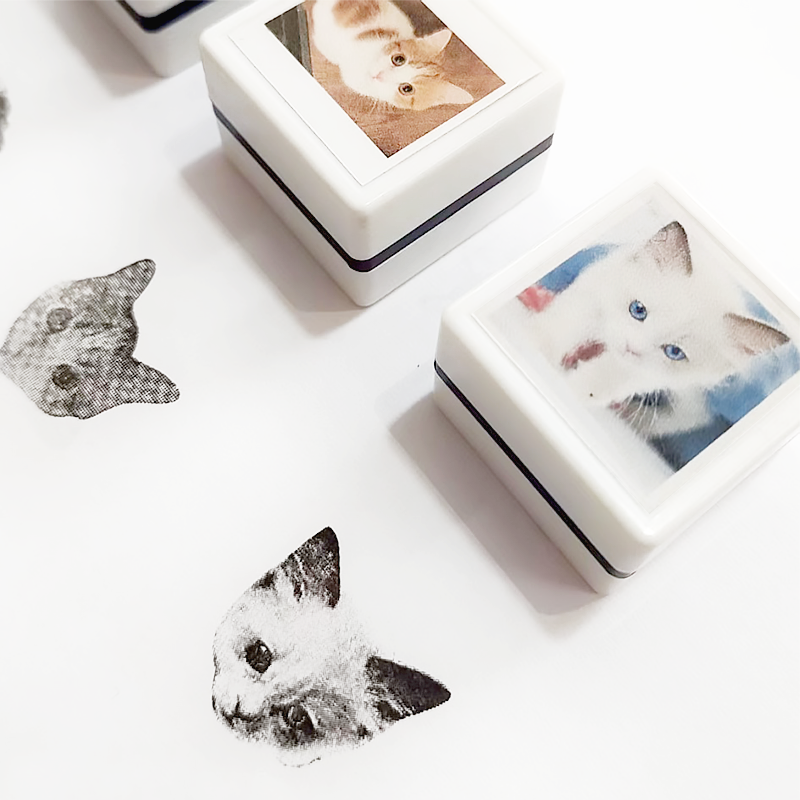 Custom-Made Pet Portrait Stamp