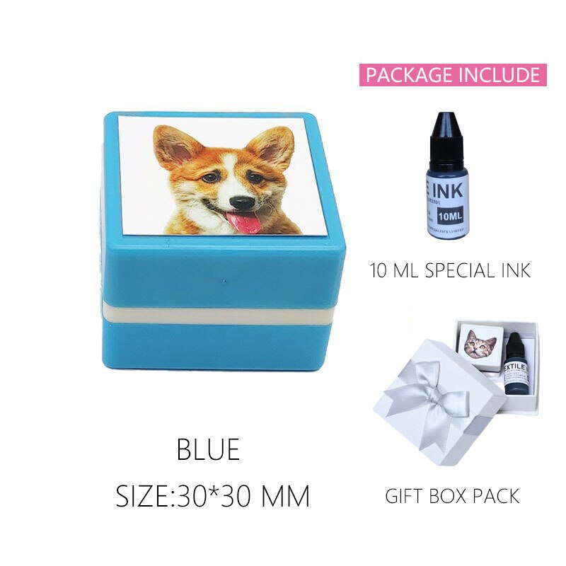 Custom-Made Pet Portrait Stamp