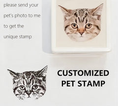 Custom-Made Pet Portrait Stamp