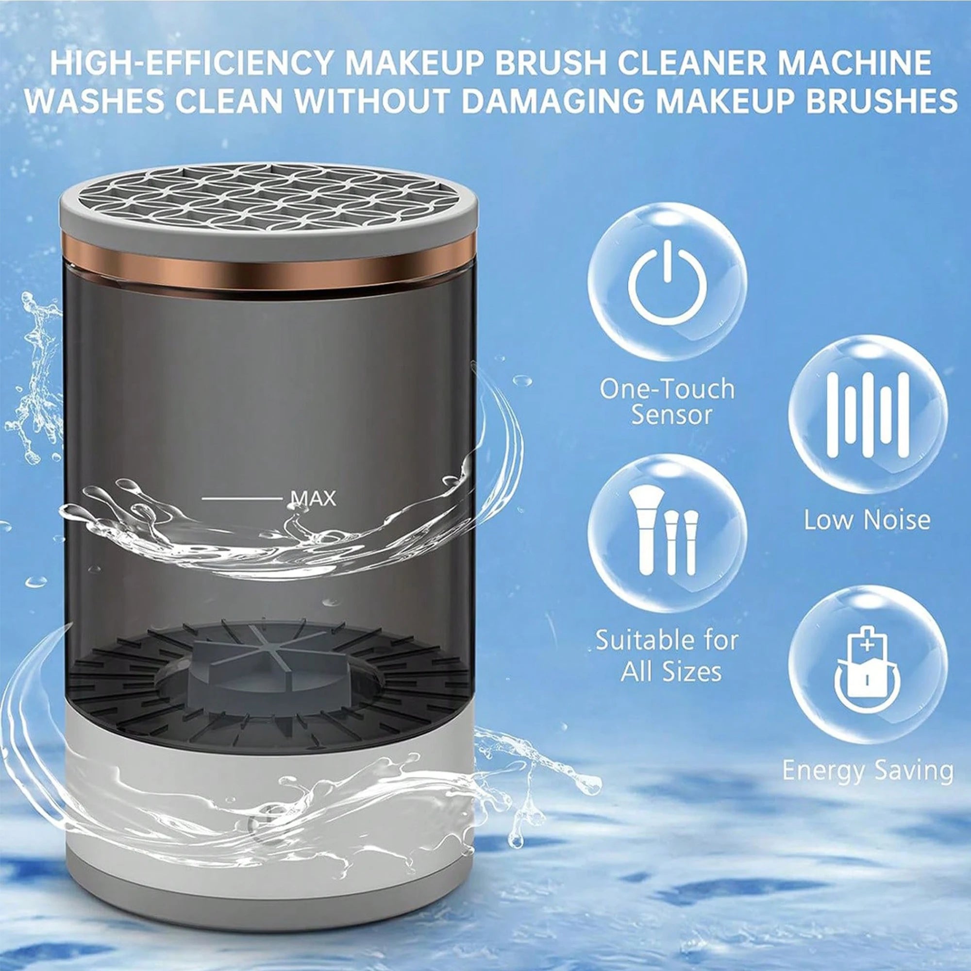 Portable USB Makeup Brush Cleaner Machine Electric Cosmetic Brush Cleaning  Washing Tools Automatic Cleaning Makeup Brushes - AliExpress