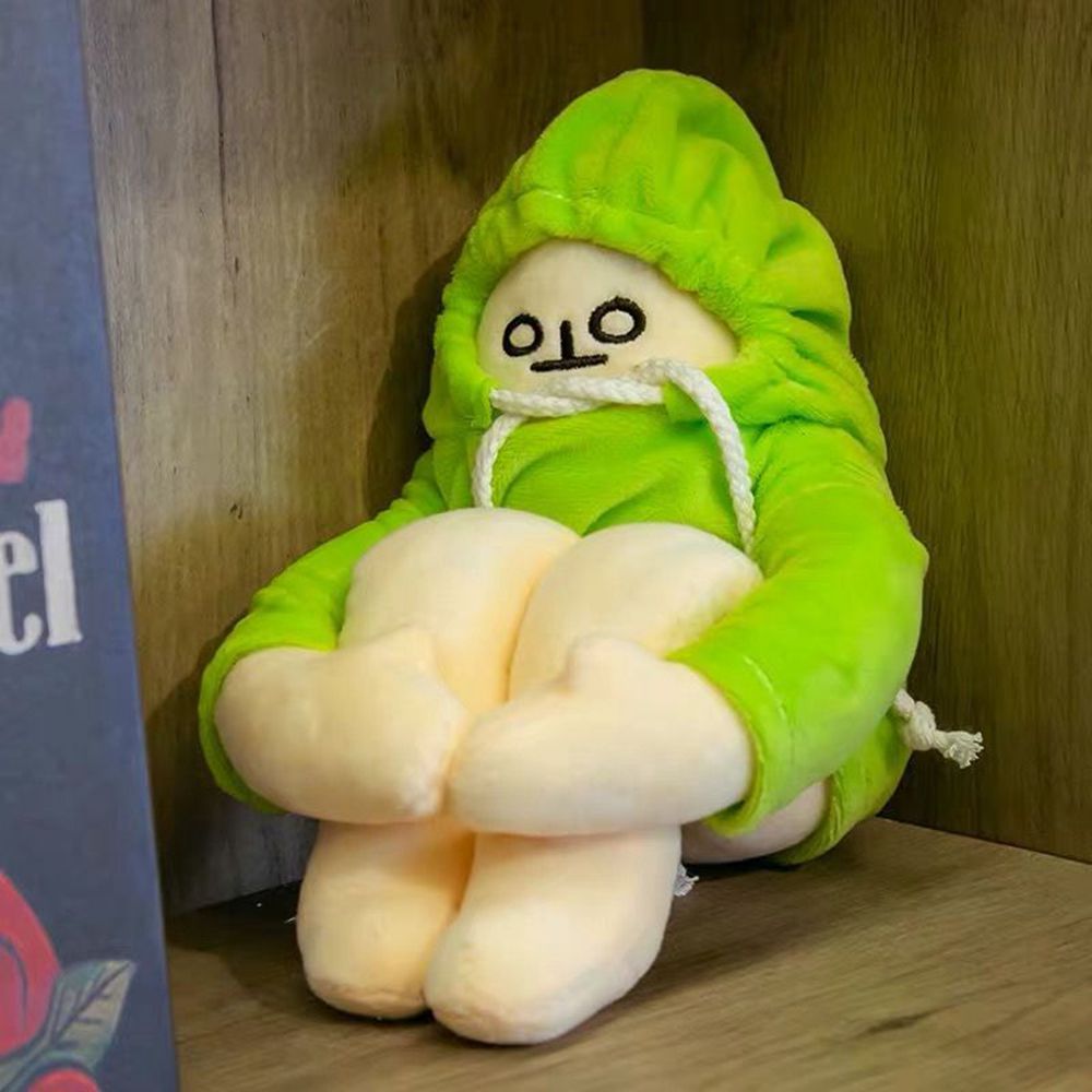 Soft stuffed banana man action figure cure squat action figure cute cartoon stuffed doll birthday present