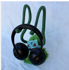 3D Print Pokemon Bulbasaur Creature Headphone Stand