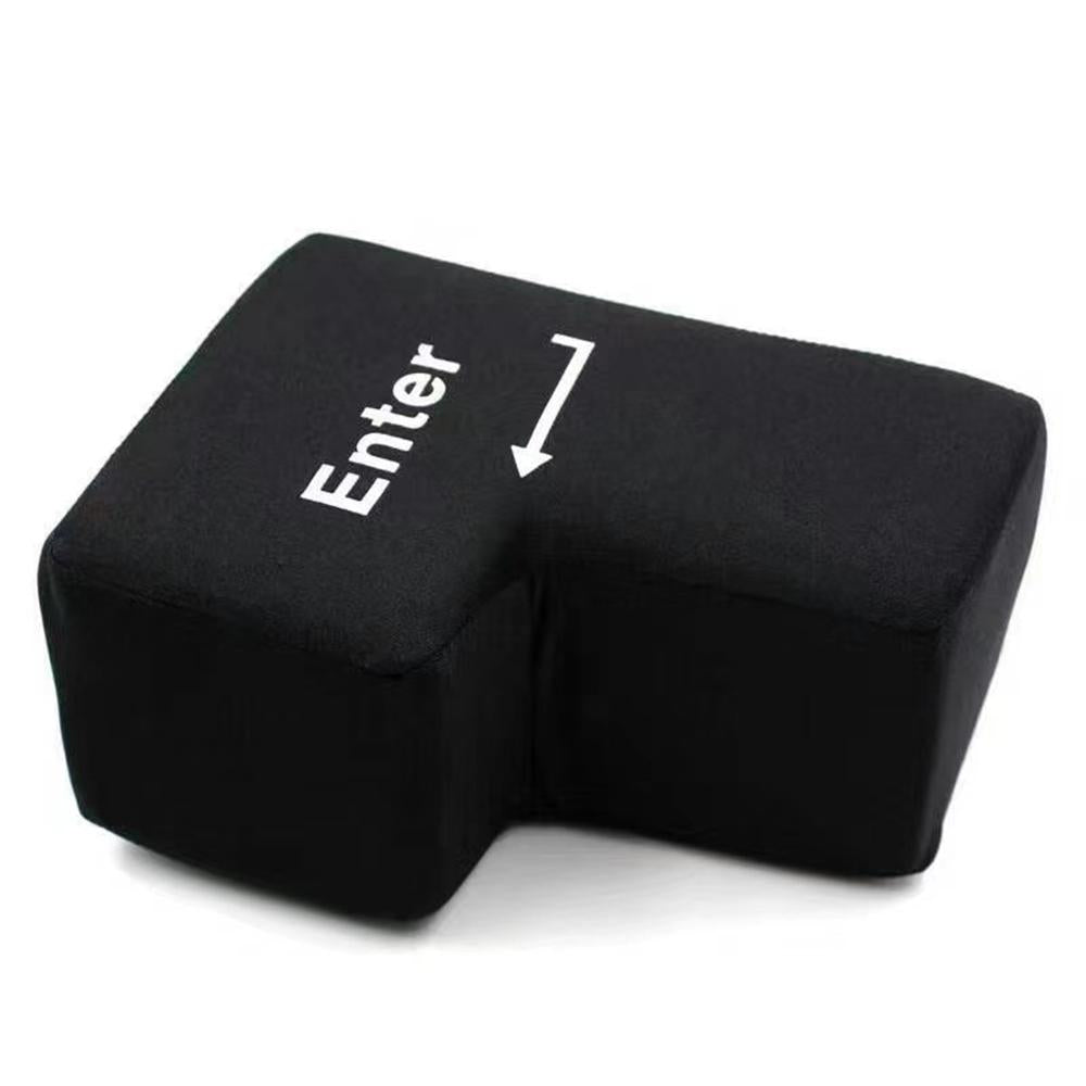 Big USB Enter Key Vent Pillow Soft Computer Button Return Key