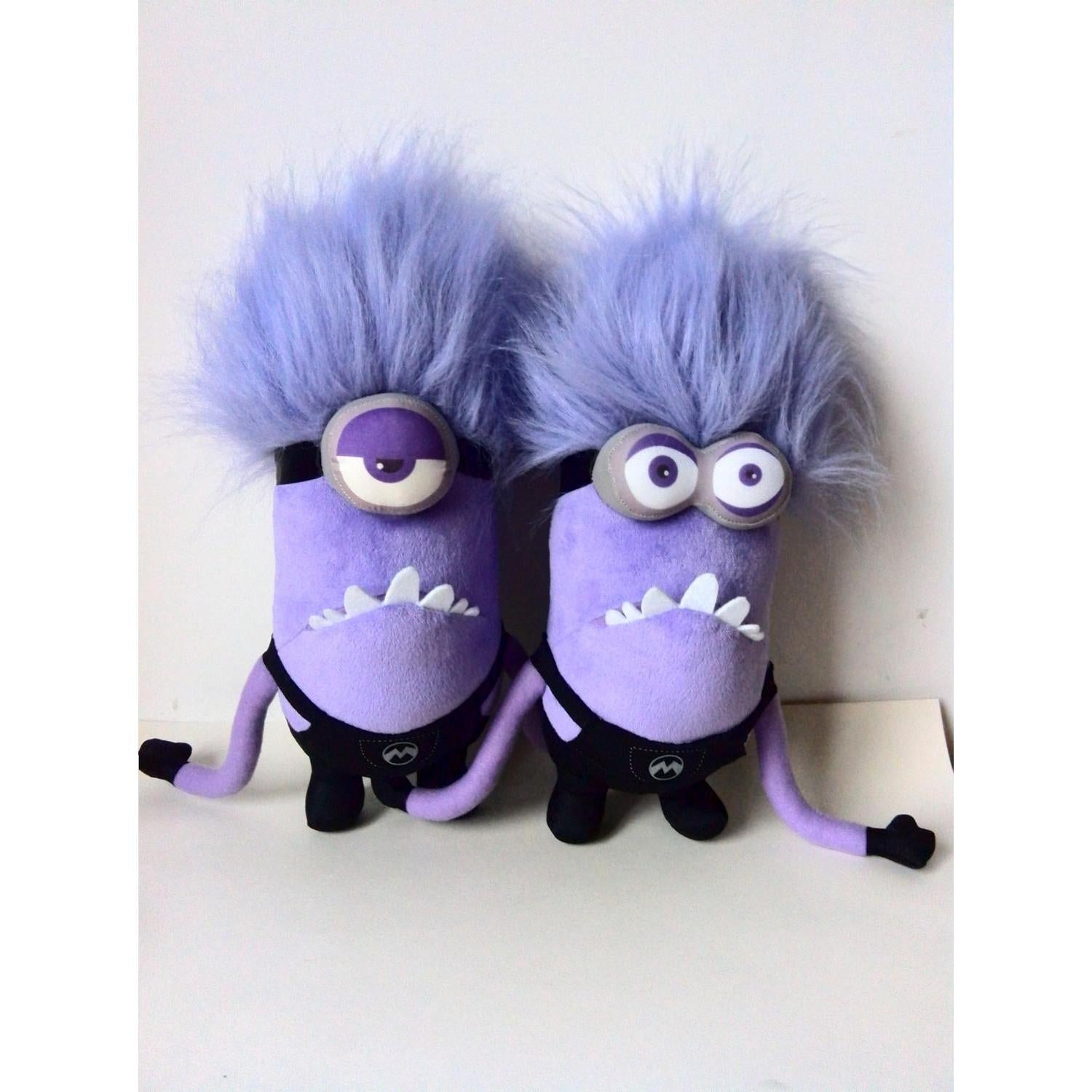 Despicable Me The Same Purple Little Yellow Man Plush Doll Fun Cute Anime Plush Toys