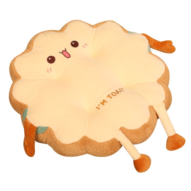 Cute Plush Doll Simulation Kawaii Bread Toast U Shape Pillow Plush Toys Soft Stuffed Bread Cushion For Kids Girls Birthday Gifts