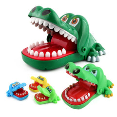 Thriller Crocodile Shark Dinosaur Teeth Bite Finger Tabletop Game Startling Children's Fun Gift Adult Decompression Prank Toys