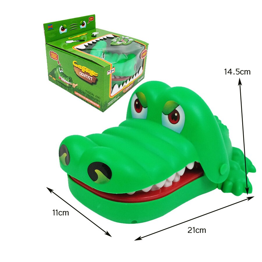 Thriller Crocodile Shark Dinosaur Teeth Bite Finger Tabletop Game Startling Children's Fun Gift Adult Decompression Prank Toys