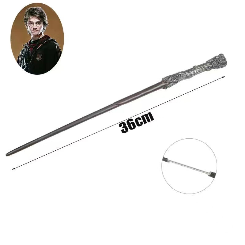 Harry Potter Metal Core Magic Wand Cosplay Premium Gift Box Packaging